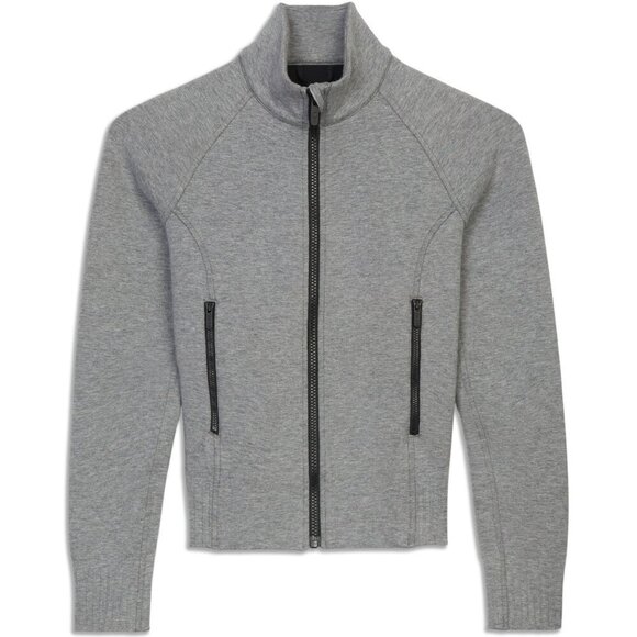 Lululemon Womens NTS Jacket Size 4 Gray Athletic Gym Stretch Breathable Soft - Picture 1 of 14